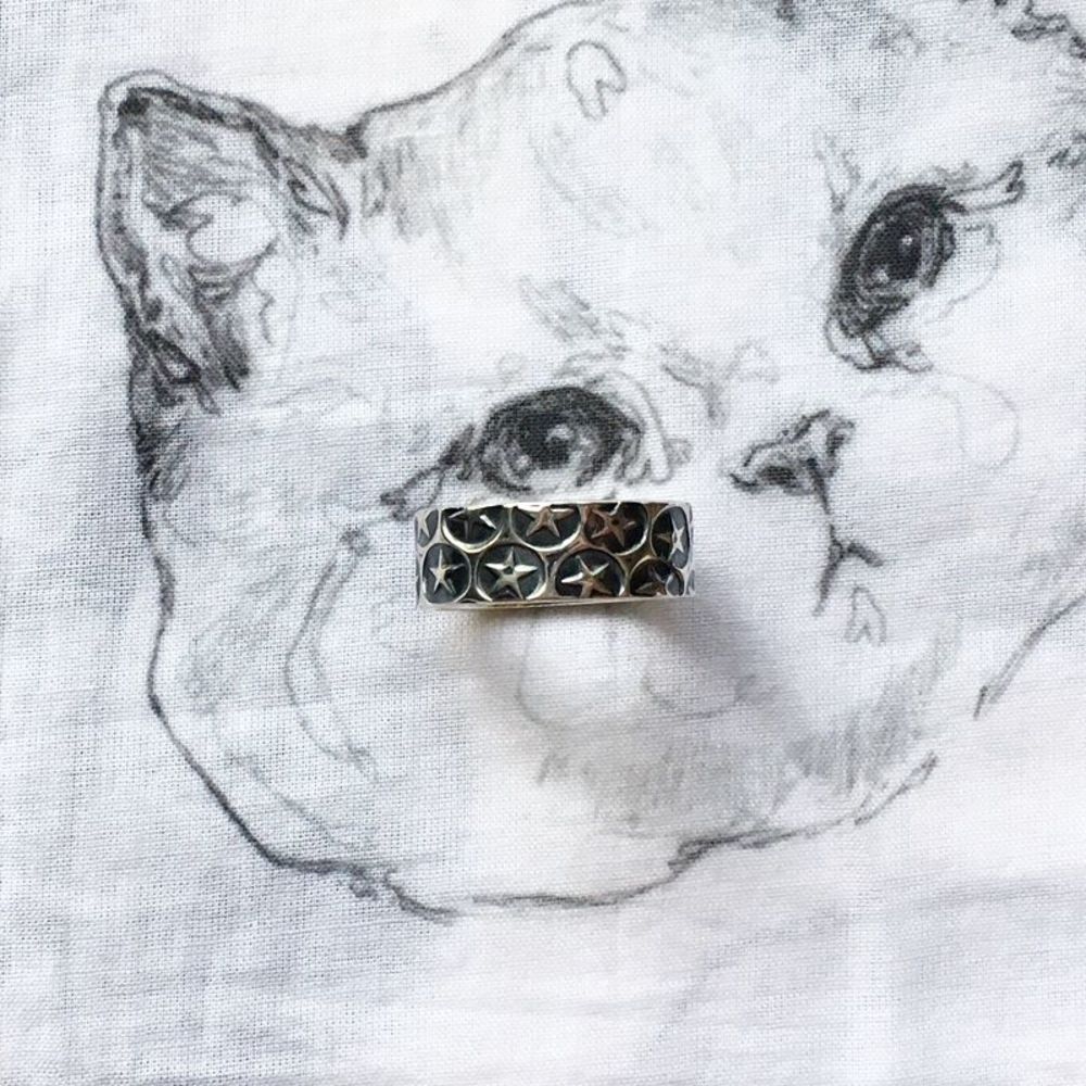 Brand New - Cody Sanderson  Star Stamp 2 Ring - US10